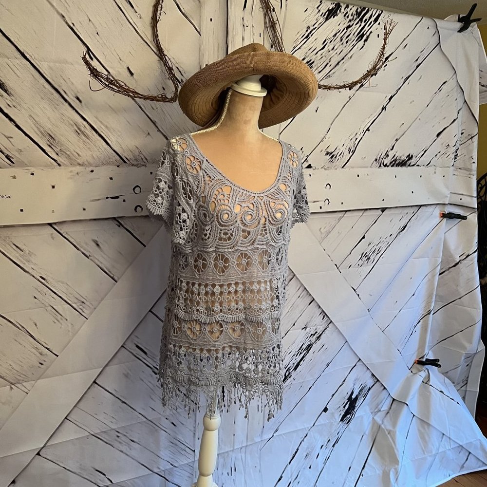 Crochet Lavender Top, 18/20